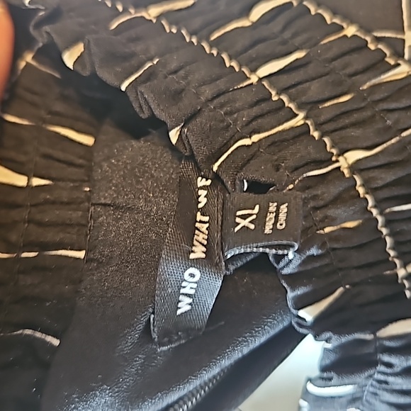 Who What Wear Black and White Dress - Picture 6 of 8